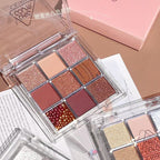 Eye Shadow Palette for Women – Matte, Shimmer & Glitter Shades